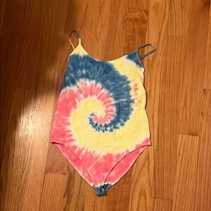 Colorful Tie-Dye Kids One Piece